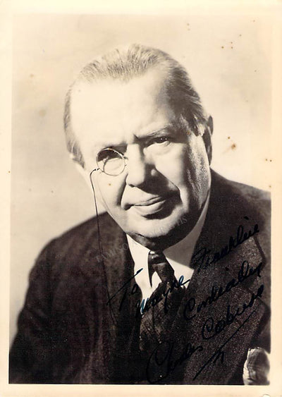 Coburn, Charles - Signed Photograph