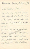 Gounod, Charles - Autograph Letter Signed 1878