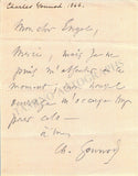 Gounod, Charles - Autograph Note Signed