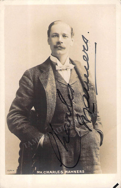 Manners, Charles - Signed Photograph