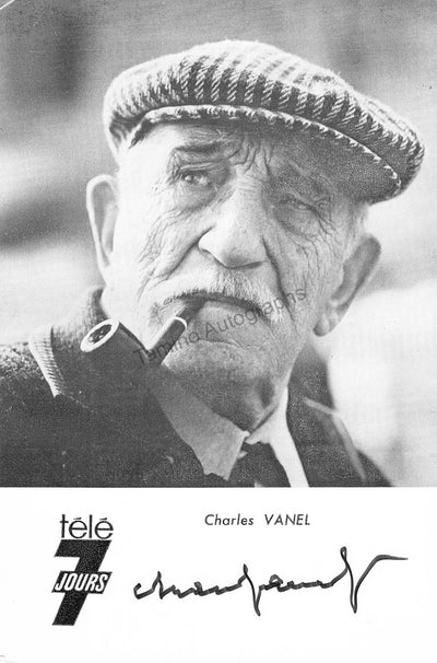Vanel, Charles - Signed Photograph