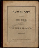 Villiers Stanford, Charles - Signed 3rd Symphony Score