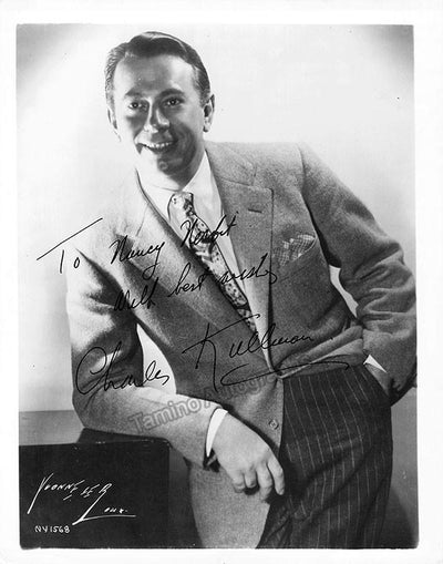 Kullman, Charles - Signed Photograph