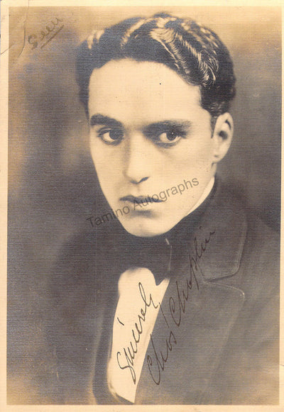 Chaplin, Charles - Signed Photograph