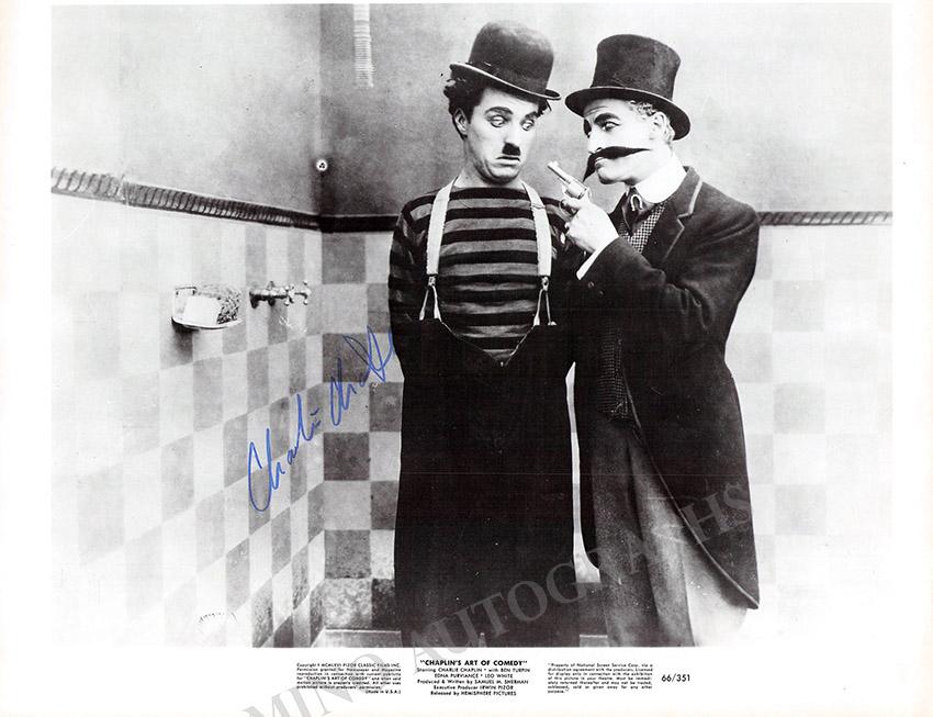Chaplin, Charlie - Signed Photo - Tamino