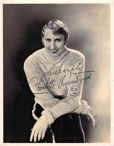Greenwood, Charlotte - Signed Photograph