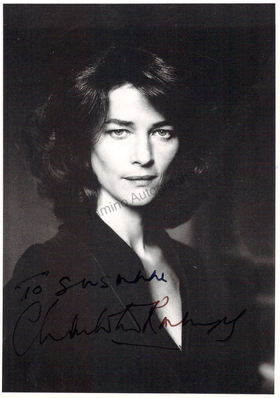 Rampling, Charlotte - Signed Photograph