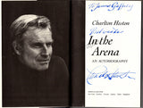 Heston, Charlton - Signed Book "In the Arena"