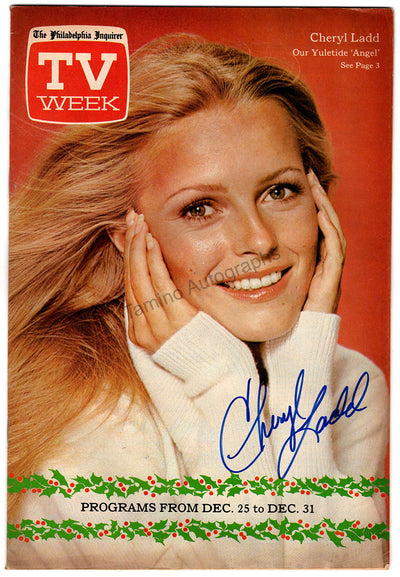 Ladd, Cheryl - Signed TV Week Magazine