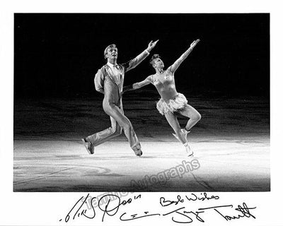 Dean, Chris - Torvill, Jayne - Signed Photo Skate Dancers