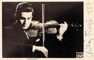 Ferras, Christian - Signed Photo in Performance 1957