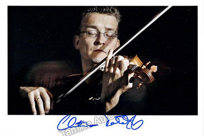 Tetzlaff, Christian - Signed Photo Performing