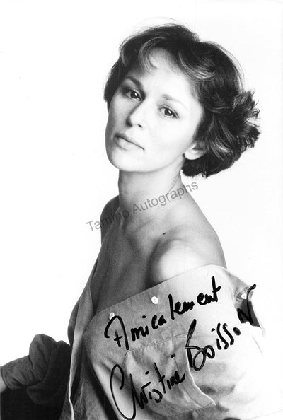 Boisson, Christine - Signed Photograph