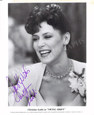 Lahti, Christine - Signed Photograph in "Swing Shift"