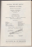 Conley, Eugene - Cimara, Pietro - Signed Program Havana 1950