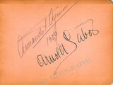 Opera Singers 1900s to 1940s - Autographed Lot of 37 Items