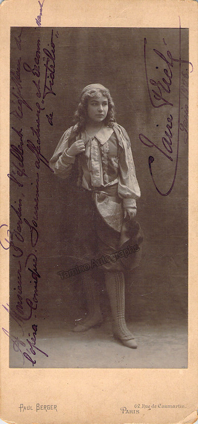 Friche, Claire - Signed Photograph in Fidelio