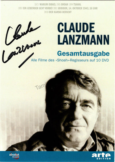 Lanzmann, Claude - Signed Photograph