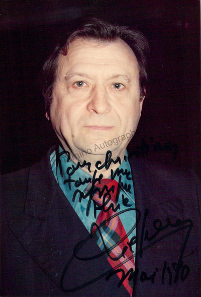 Pieplu, Claude - Signed Photograph 1980