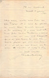 Debussy, Claude - Autograph Letter Signed 1904 + Photo