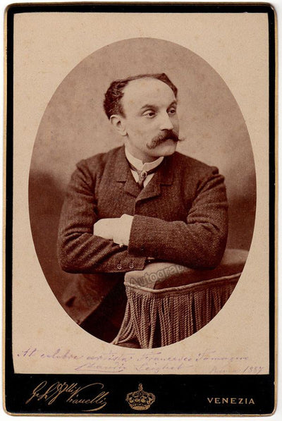 Leigheb, Claudio - Signed Cabinet Photo1887