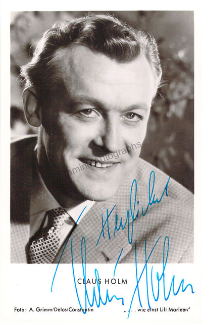 Holm, Claus - Signed Photograph