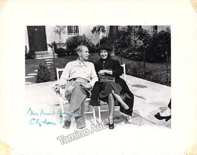 Webb, Clifton - Signed Photograph