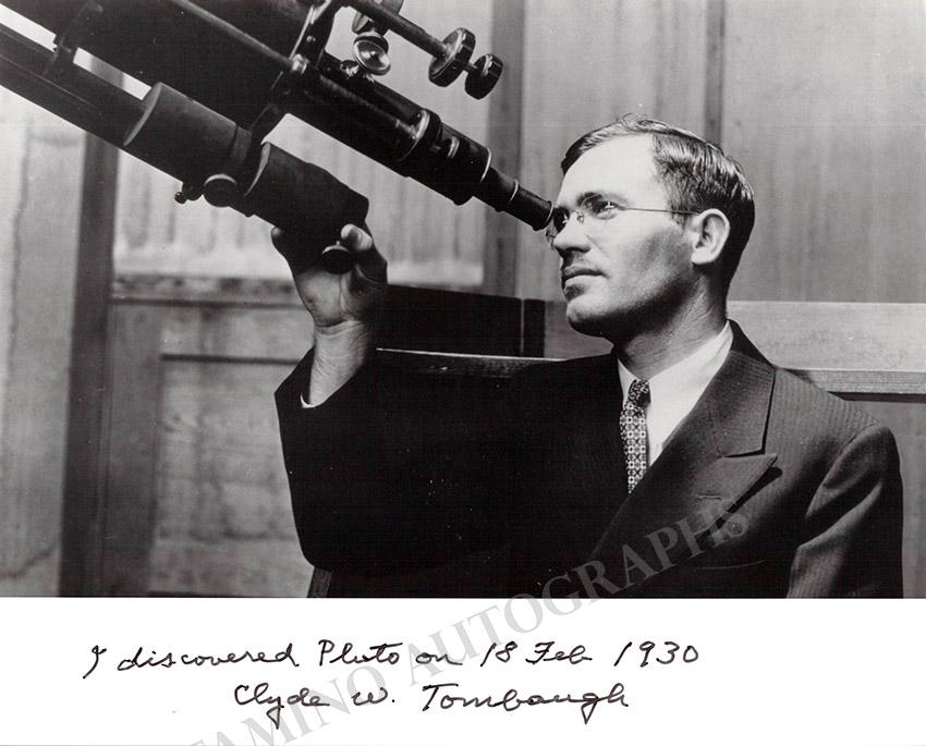 Tombaugh, Clyde W. - Signed Photo