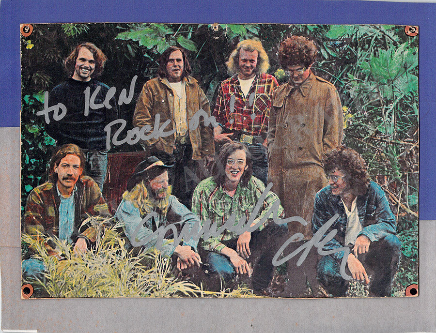 Commander Cody & His Lost Planet Airmen - Signed Photograph