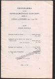 Schnelling, Ernest - Concert Program Amsterdam 1933