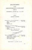 Francescatti, Zino - Concert Program Amsterdam 1934