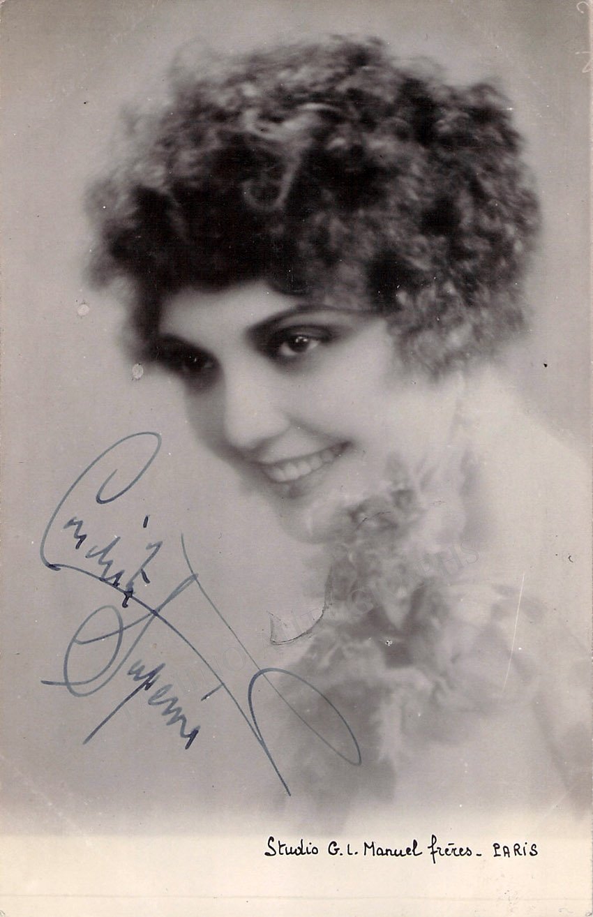 Supervia, Conchita - Signed Photo