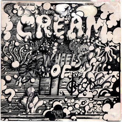 Cream - LP Record Signed by all 3