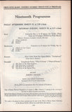 Violinists - Boston Symphony Program Lot 1924-31