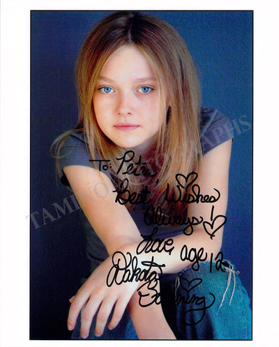 Fanning, Dakota - Signed Photograph