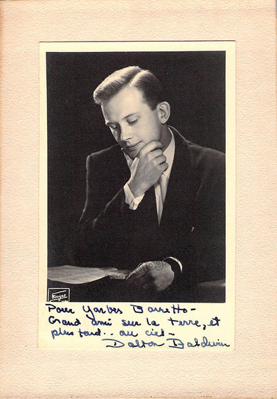 Baldwin, Dalton - Signed Photograph