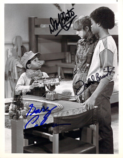 Different Strokes - Photo Signed by Three Stars