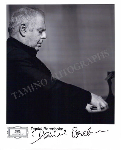 Barenboim, Daniel - Signed Photograph