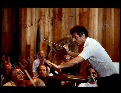 Barenboim, Daniel - Signed Photograph 1980