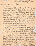 Opera Singers - Collection of 54 Autograph Letters to Steinway & Sons Pianos