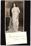 Bispham, David - Homer, Louise - Signed Card 1901-1907