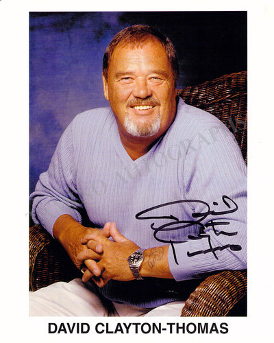 Clayton-Thomas, David - Signed Photograph
