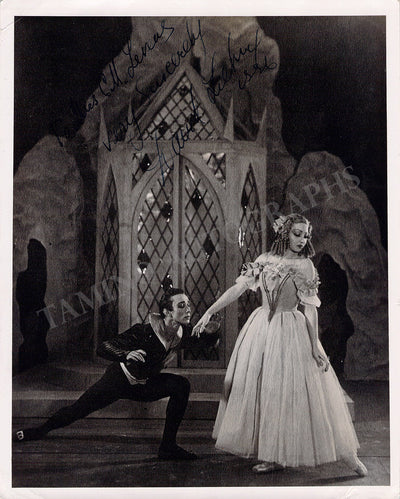 Lichine, David - Signed Photograph 1956