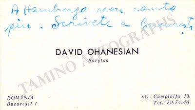 Ohanesian, David