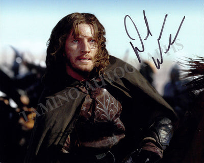 Wenham, David - Signed Photograph in "The Lord of the Rings"