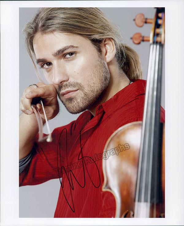 Garrett, David - Signed Photo