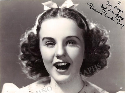 Durbin, Deanna - Signed Photo