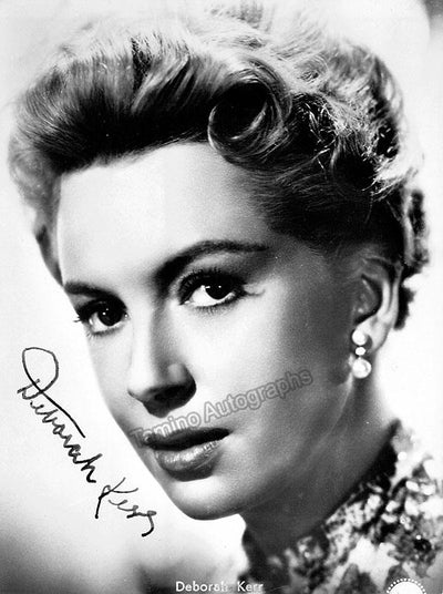 Kerr, Deborah - Signed Photo Young