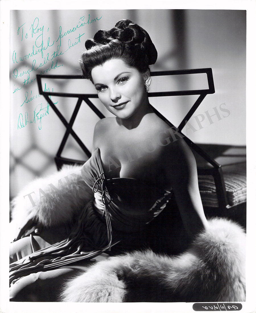 Paget, Debra - Signed Photograph