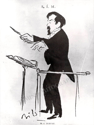 Debussy, Claude - Modern Caricature Photograph